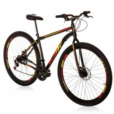 Imagem de Bicicleta Aro 29 Aço Carbono Ksvj Freios A Disco 21 marchas