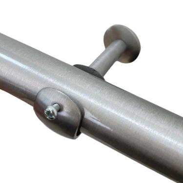 Imagem de Suporte Cortina Para Varão Luxo de Alumínio 28mm 2 Un - Cores - ART DE