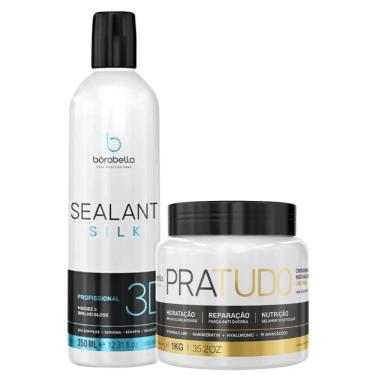 Imagem de Bórabella Selagem 3D Semi Definitiva 350ml + PraTudo 1Kg