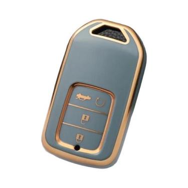 Imagem de Capa Macia De TPU Para Chave De Carro Para Honda CRV Civic Accord HRV 