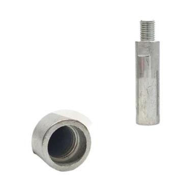 Imagem de Adaptador de Rosca M14 para M10 - Barra de Extensão para Politriz e Li