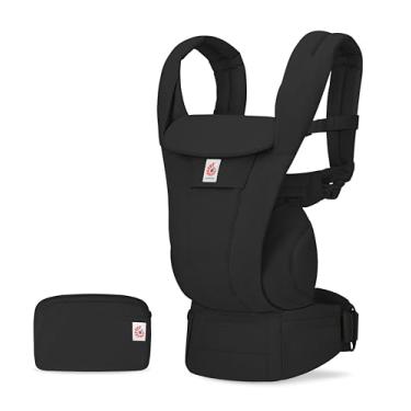 Imagem de Canguru Bebê 4 Posições Ergonômico Deluxe Cotton Preto Ergobaby