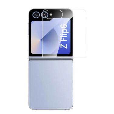 Imagem de Película De Vidro Traseira Para Samsung Galaxy Z Flip 7 Fe / Z Flip 6 5