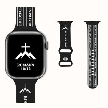 Imagem de Pulseiras para Apple Watch de 40 mm, 38 mm, 41 mm, 42 mm, 44 mm, 45 mm, 46 mm, 49 mm, com música NFC, de silicone macio à prova d'água para séries 10/9/8/7/6/5/4/3/2/1/SE/Ultra
