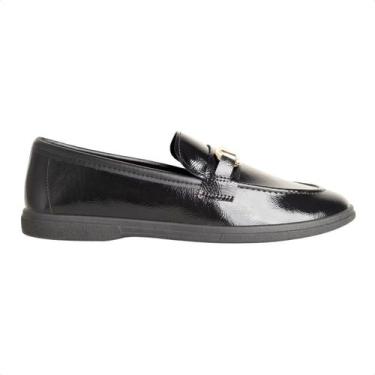 Imagem de Sapato Feminino Mocassim Moleca Preto, Preto, 36