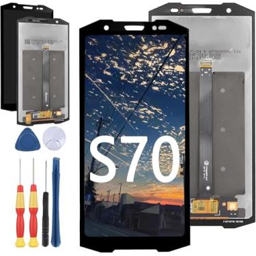 Imagem de Yuxyiony Nova tela de substituição para tela LCD DOOGEE S70 e acessórios de ferramentas de substituição