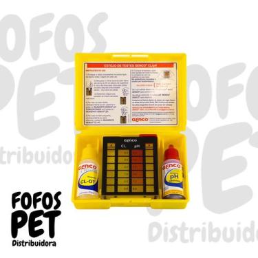 Imagem de Estojo De Análises De Cloro E Ph Genco
