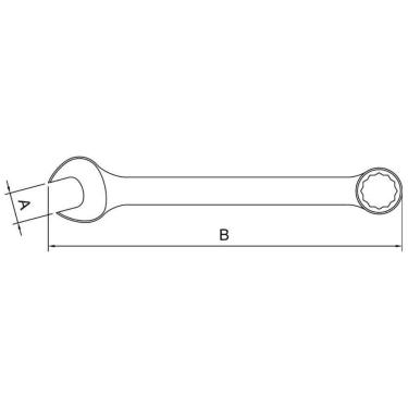 Imagem de Chave Combinada Cobre-Berílio 1/2 201004 Tramontina