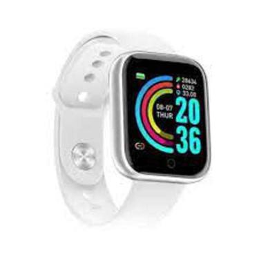 Imagem de Relógio Inteligente Smartwatch D20 Branco