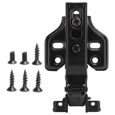 Imagem de YOUTHINK Dobradiça de Porta de Tampão Hidráulica Ajustável, Fechamento Silencioso, Rolamento de Carga Alta, para Porta do Gabinete da Estrutura de Alumínio Com Abertura de 90 Graus