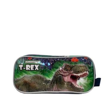 Imagem de Estojo Simples Escolar Infantil T-Rex GOT30I002 - Gosuper, Grafite
