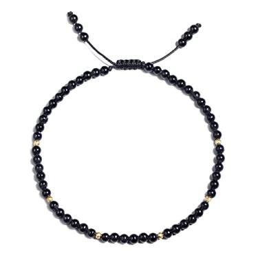 Imagem de Jewever Pulseira De Tornozeleira Pedra Da Lua Para Mulheres, Preciosa, Energia Cura, Cristal, Praia, Pé, Joia Ajustável (8,5-10 Polegadas)