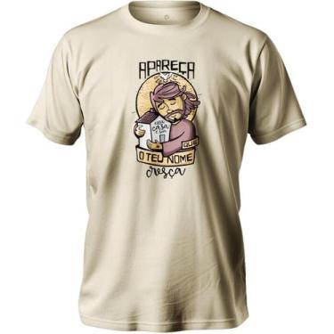 Imagem de Camiseta Masculina E Feminina Em Algodão Religiosa Essa Casa È Sua Cas