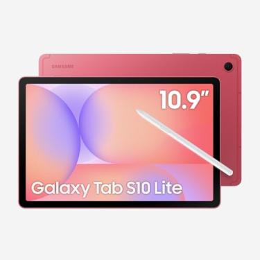 Imagem de Galaxy Tab S10 Lite, 128GB, Tela 10.9", WIFI, Vermelho