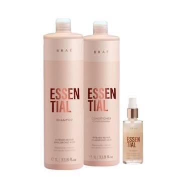 Imagem de Kit Braé Essential Repair Litro (3 produtos)
