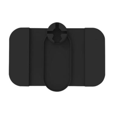 Imagem de FytStycale Suporte de silicone para apoio de braço de sofá, suporte para copos, bandeja para apoio de braço, organizador de celular para casa, Preto