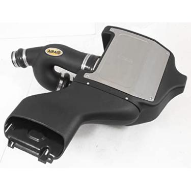 Imagem de Airaid Sistema de admissão de ar frio: aumento de potência, filtro de óleo de algodão: compatível com Ford 2015-2020 (F150), AIR-404-338