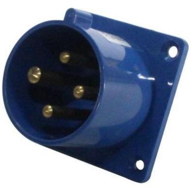 Imagem de Tomada De Embutir Reta Negativa 32A 220-250V 3P+E - Metaltex