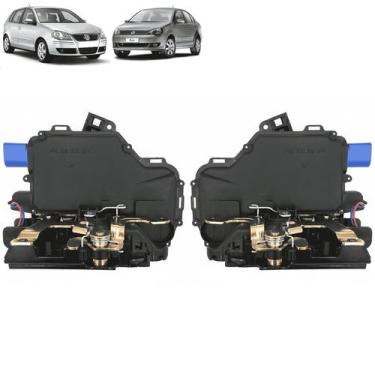 Imagem de Par Fechaduras Elétrica Portas Traseiras Polo Hatch/Sedan - LCS