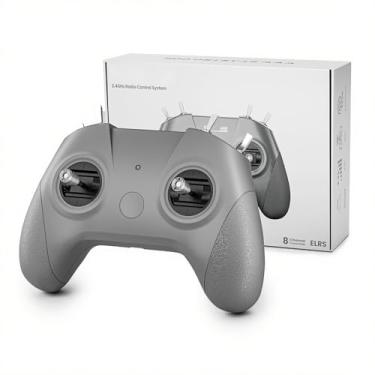 Imagem de Gaekol Controle remoto C8 ERLS RC Transmissor para drone de corrida FPV / Avião RC / Multirotos/Carro/Barco, 8 canais FPV RC Flight Simulator Controller