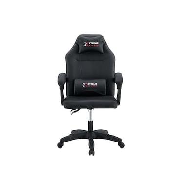 Imagem de Cadeira Xtreme Gamer Conthey Supra PU Reclinável Altura Ajustável Suporta 150kg Preta