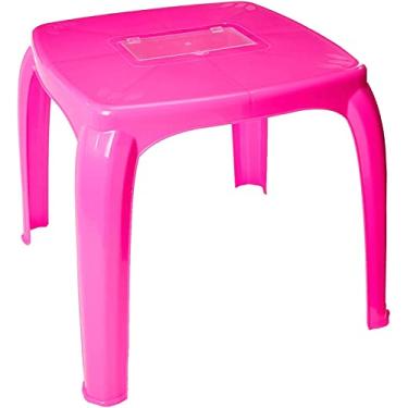 Imagem de Mesa Infantil com Estojo Rosa, Usual Utilidades, 158