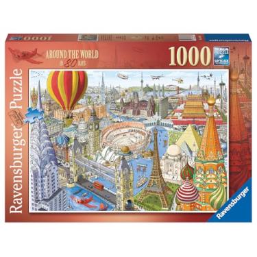 Imagem de Ravensburger Around The World in 80 Days 1000 Piece Jigsaw Puzzle for Adults & Kids Age 12 Years Up