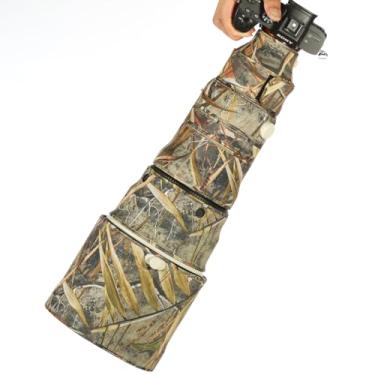 Imagem de CHASING BIRDS Capa protetora de lente à prova de chuva à prova de chuva para Sony FE 400 mm F2.8 GM OSS (camuflagem florestal, padrão)