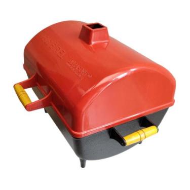 Imagem de Churrasqueira a carvão tipo Bafo em Alumínio DURAFORT modelo GOLD, Ver