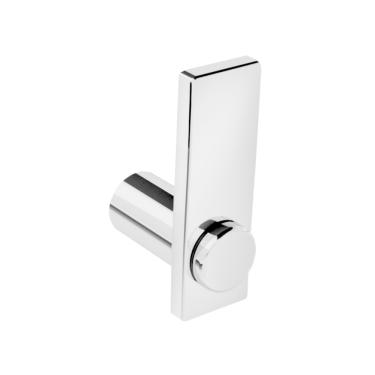 Imagem de Cabide Gancho Para Banheiro Escovado Patmos Grego Metal