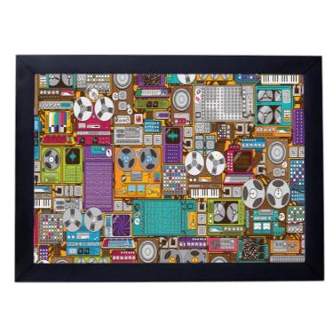 Imagem de Quadro 24X33 tecnologia retro vintage p8483