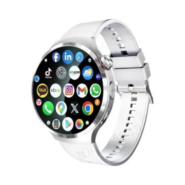 Imagem de Smartwatch 4G/5G De 1,98 Polegadas AMOLED 210 graus Câmera Rotativa An
