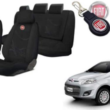Imagem de Conjunto Premium: Capas Fiat Palio 2012/2018 + Volante - Ferro Tech