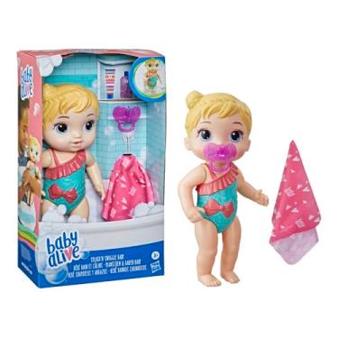 Imagem de Baby Alive, Boneca, Banho Carinhoso - Cabelos Loiros, Acessórios Inclusos, 25 cm