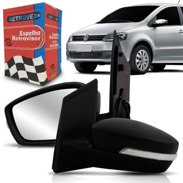Imagem de Par Retrovisor Fox 2010 2011 2012 Com Pisca Seta Manual