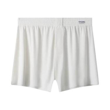 Imagem de Cuecas Boxer Masculinas De Tamanho Grande, Respiráveis, De Seda Gelada