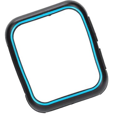 Imagem de aqxreight Caixa de TPU Macia para Assistir 2 46 Mm Com Resistência a Arranhões Em Preto e Vermelho (Preto e azul)