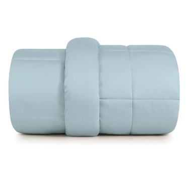 Imagem de Edredom Plumi Casal  Altenburg Algodão Lux 200 Fios  Azul Etienne