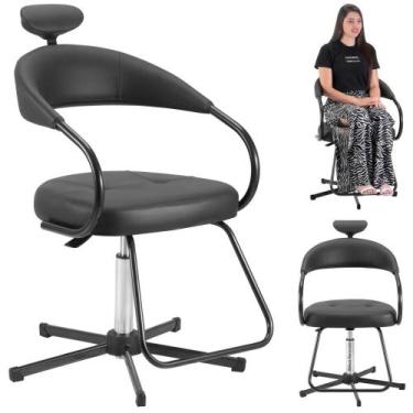 Imagem de Cadeira Poltrona Para Salão De Beleza Barbearia Cabeleireiro - Dompel,