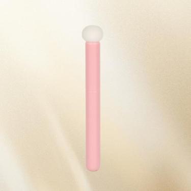 Imagem de Pincel de mistura labial com ponta de esponja pacote com 2 unidades (rosa) - Ferramenta de maquiagem à prova de manchas