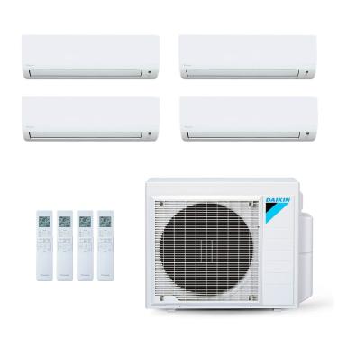 Imagem de Ar-Condicionado Multi Split Inverter Daikin 28.000 (3x Evap HW 9.000 + 1x Evap HW 18.000) Quente/Frio 220V