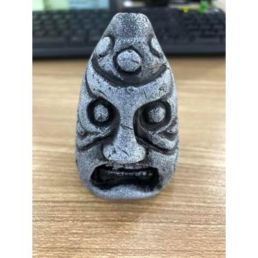 Imagem de Apito Morte Asteca, 125+ Decibéis Gritos Humanos Autênticos Apito Morte Mexicano Artefato Colecionável Autodefesa e Ferramenta Brincadeira Assustadora Halloween