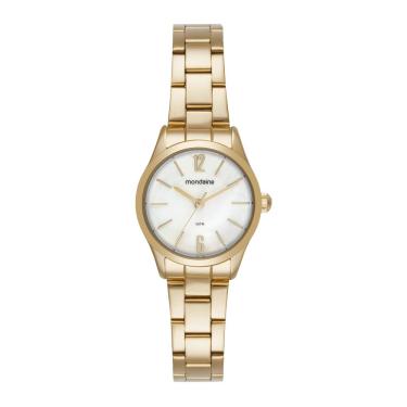 Imagem de Relogio Mondaine Feminino Ref: 99823lpmvde1 Casual Dourado