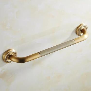 Imagem de MAC Metais Vintage, Barra de Segurança Para Box ou Banheiro 50cm Vintage Bronze Antigo