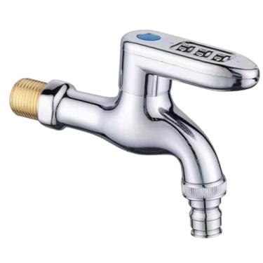 Imagem de Generic de água para máquina de lavar roupa, de água de alto fluxo, torneiras de lavanderia com interruptor, trava externa para lavanderia e