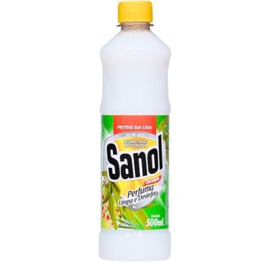 Imagem de Desinfetante Líquido para uso Geral, Eucalipito, Sanol, 500 ml, Branco