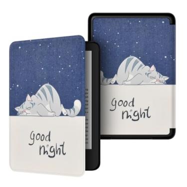 Imagem de Akacy Capa com estampa pintada totalmente nova para Kindle de 7 polegadas, modelos SA568B e SA569P. Leve e segura para água, capa protetora dobrável Geração 2024 versão (14)