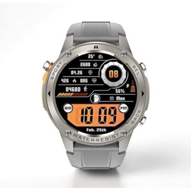 Imagem de Smartwatch Brave à Prova d'Água, 170+ Modos Esporte, GPS Duplo, Resistência Militar IP69K, 10 Dias Bateria