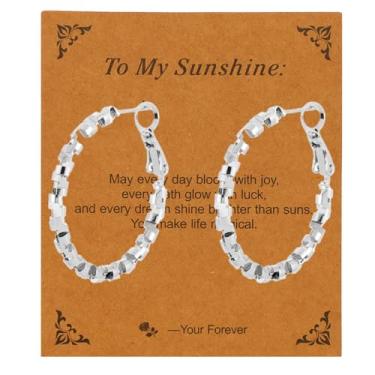 Imagem de Brincos de argola para mulheres, design de torção leve, zircônia cúbica, cravejados, presentes de joias para o dia a dia, duráveis, brilhantes, estilo torção, acessórios modernos, universal size, Aço