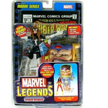 Imagem de Marvel Legends Series 15 Action Figure Spider-Woman Julia Carpenter Variant (Modok Build-A-Figure)